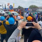 Processione religiosa della comunità Sikh